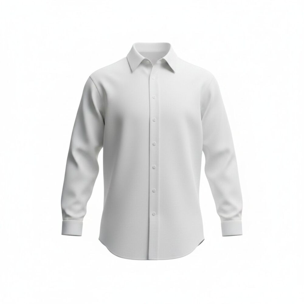 Stafford Performance The Super Shirt White Dress Shirt Men's 19 34/35